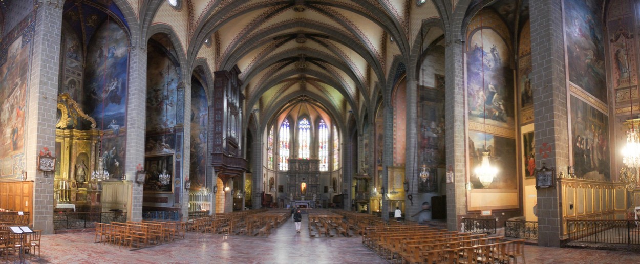 Perpignan Kathedrale im Oktober 2012 