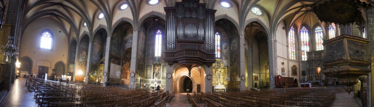 Perpignan Kathedrale im Oktober 2012 