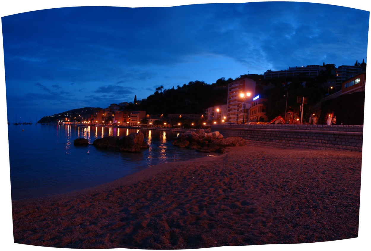 Villefranche-sur-Mer bei Nacht