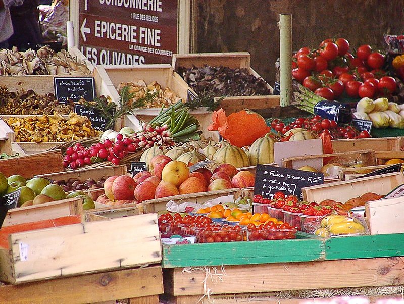 sainte-maxime-markt